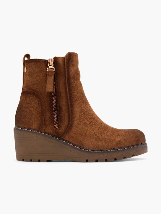 graceland clássica ankle boot marrom deichmann
