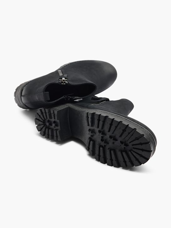 graceland clássica ankle boot preta deichmann