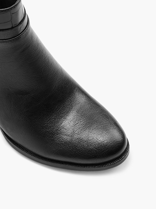graceland clássica ankle boot preta deichmann
