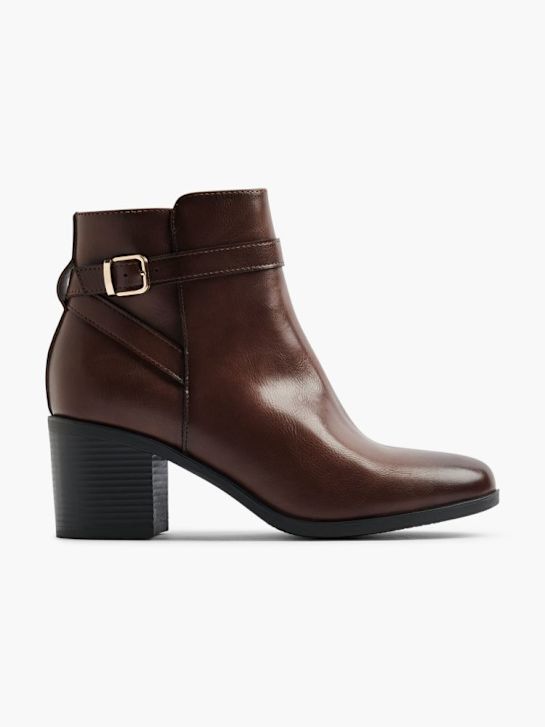 graceland clássica ankle boot bege deichmann