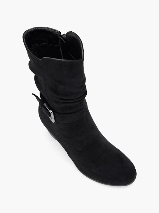 graceland clássica ankle boot preta deichmann