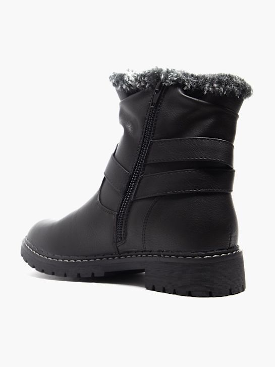 land rover clássica ankle boot preta deichmann
