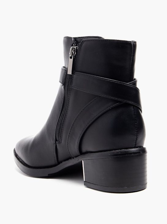 graceland clássica ankle boot preta deichmann