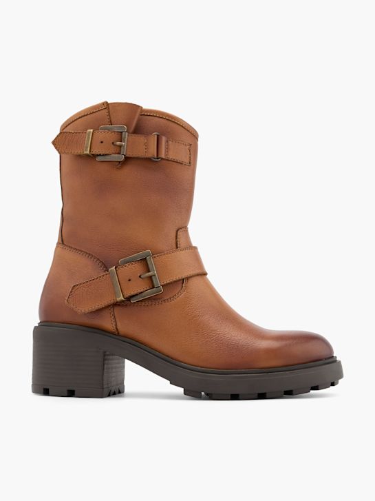 5ª avenida clássica ankle boot bege deichmann
