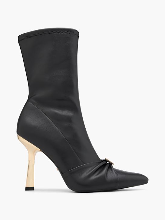 buffalo clássica ankle boot preta deichmann