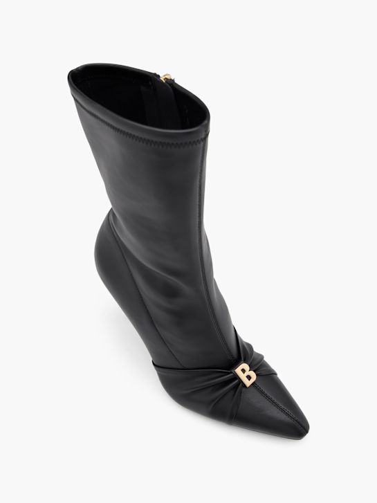 buffalo clássica ankle boot preta deichmann