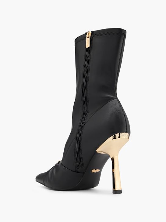 buffalo clássica ankle boot preta deichmann
