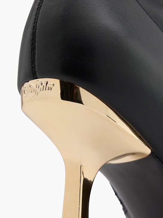 buffalo clássica ankle boot preta deichmann