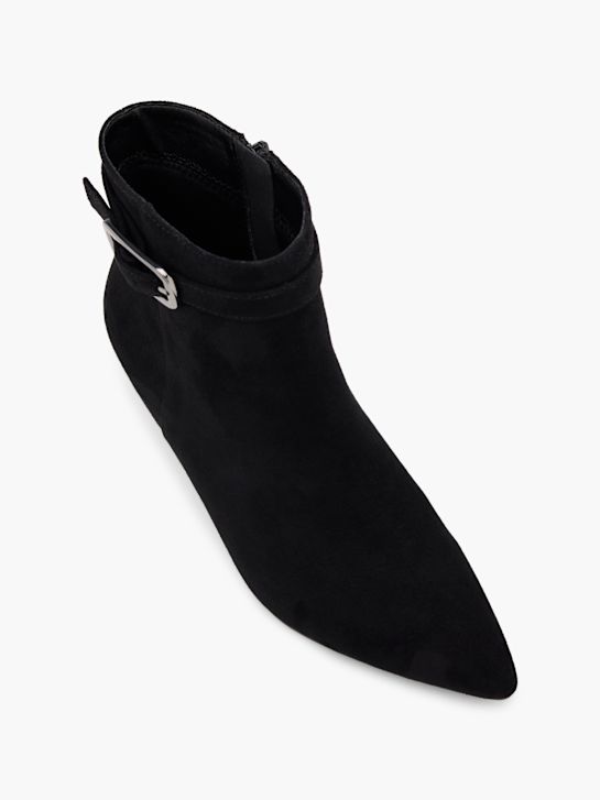 passarela clássica ankle boot preta deichmann