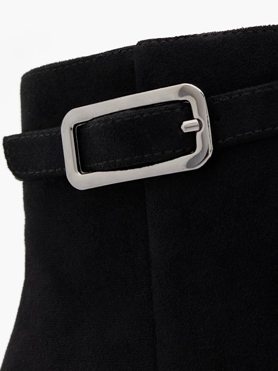 passarela clássica ankle boot preta deichmann