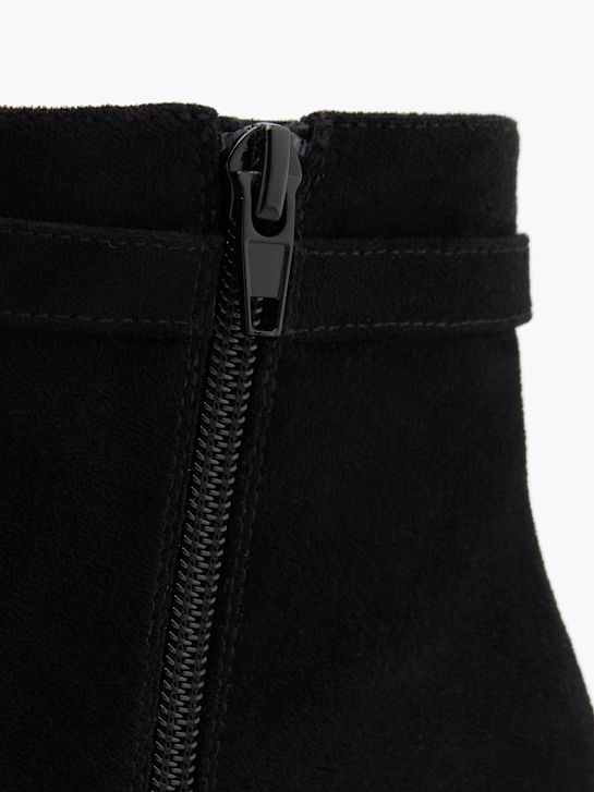 passarela clássica ankle boot preta deichmann
