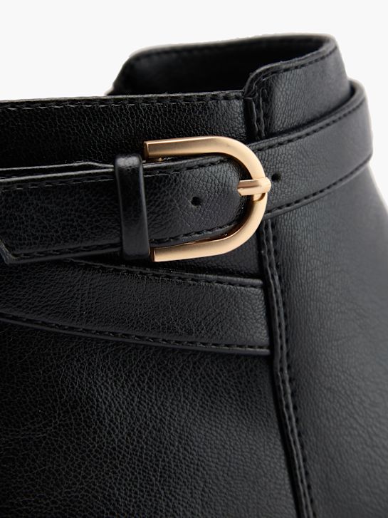 graceland clássica ankle boot preta deichmann