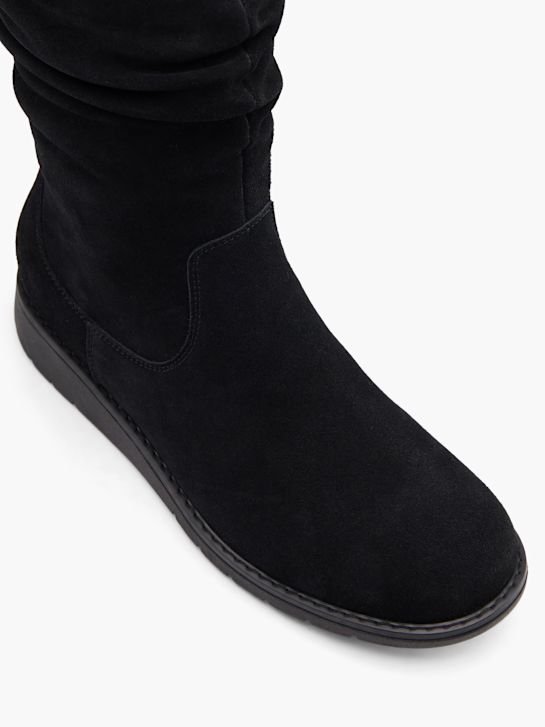 hush puppies a altura do joelho bota preta deichmann