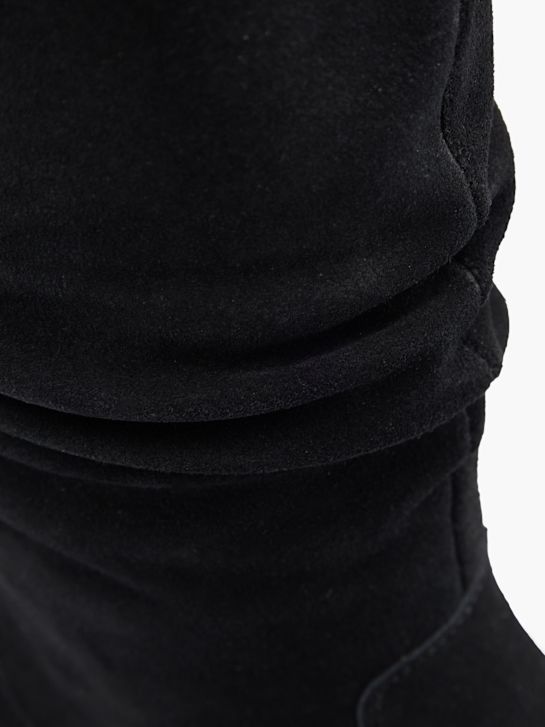 hush puppies a altura do joelho bota preta deichmann