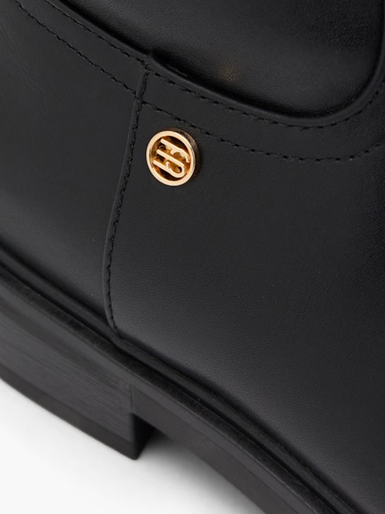esprit de joelho elevado de arranque preto deichmann