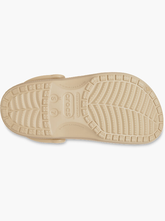 crocs baya forrado entupir bege deichmann