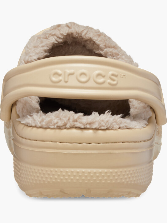 crocs baya forrado entupir bege deichmann