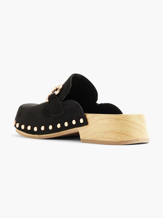 passarela clog preto deichmann