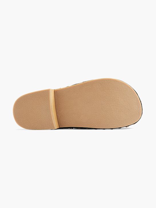 passarela clog preto deichmann