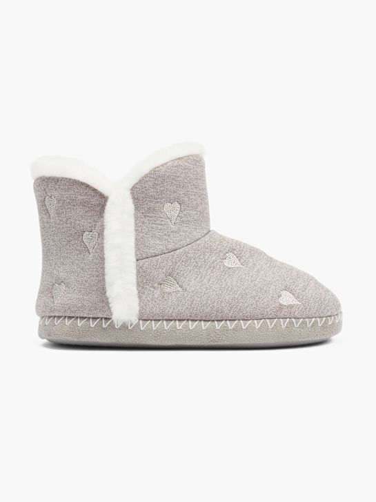 casa mia fechado atrás chinelo cinza deichmann