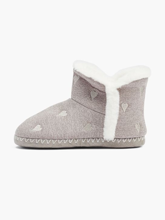 casa mia fechado atrás chinelo cinza deichmann