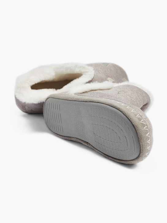 casa mia fechado atrás chinelo cinza deichmann