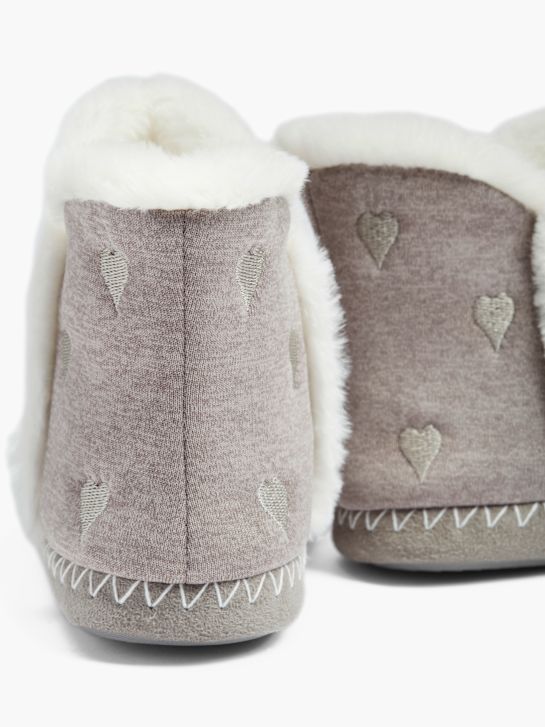 casa mia fechado atrás chinelo cinza deichmann