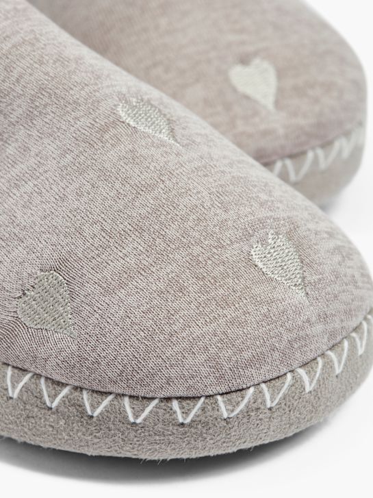 casa mia fechado atrás chinelo cinza deichmann