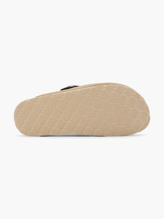 graceland é fechado atrás chinelo taupe deichmann