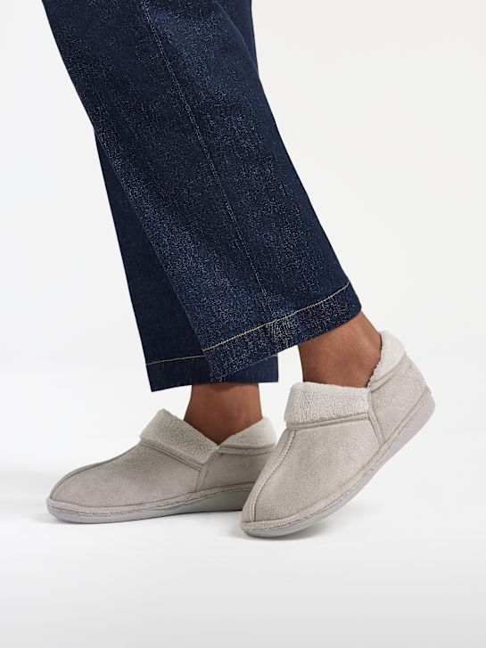casa mia fechado atrás chinelo cinza deichmann