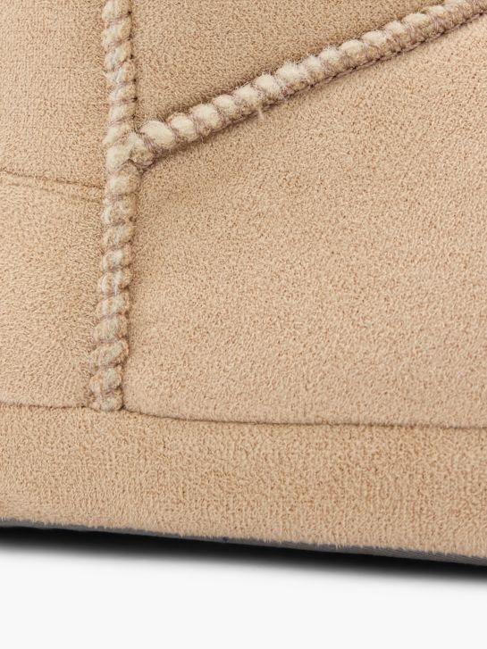casa mia fechado atrás chinelo bege deichmann