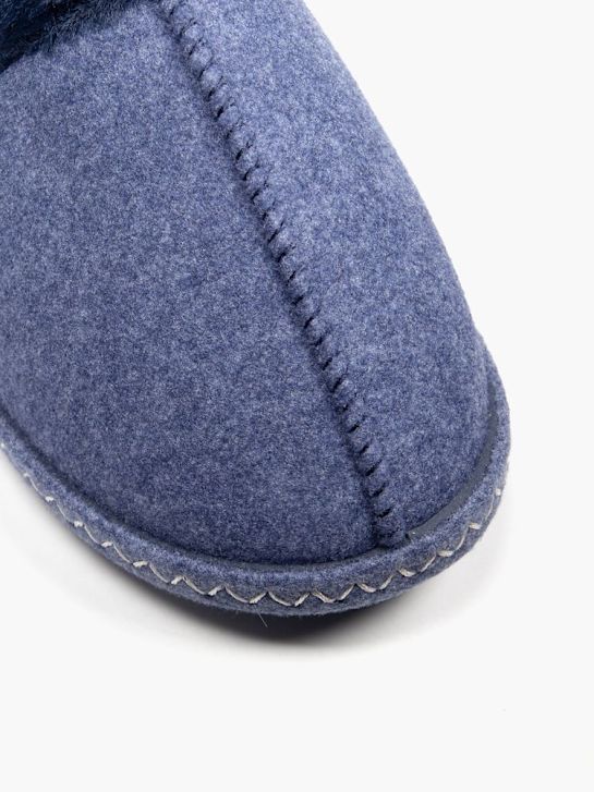 casa mia fechado atrás chinelo azul deichmann