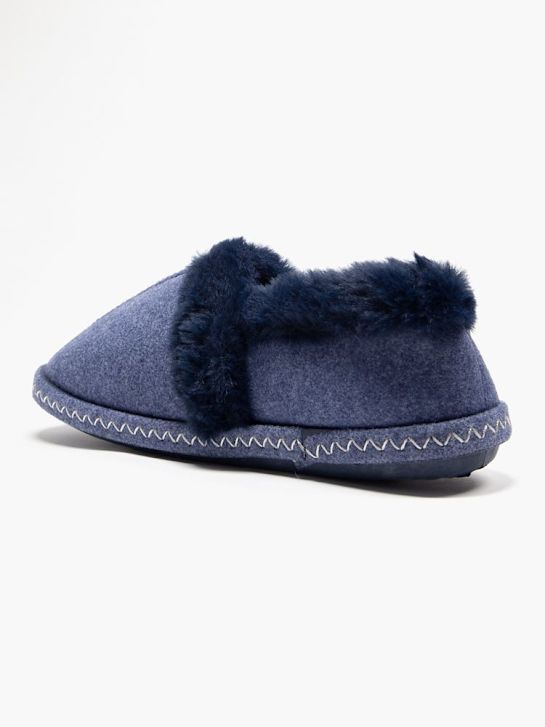casa mia fechado atrás chinelo azul deichmann