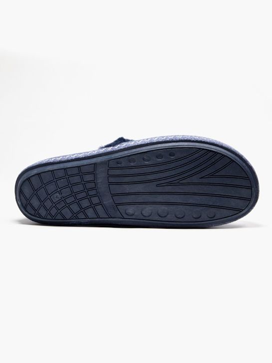 casa mia fechado atrás chinelo azul deichmann