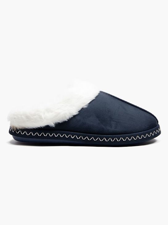casa mia fechado atrás chinelo azul deichmann