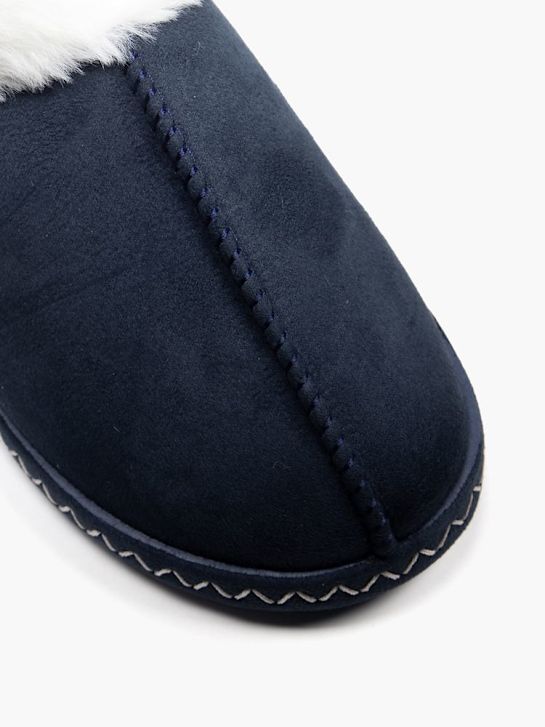 casa mia fechado atrás chinelo azul deichmann