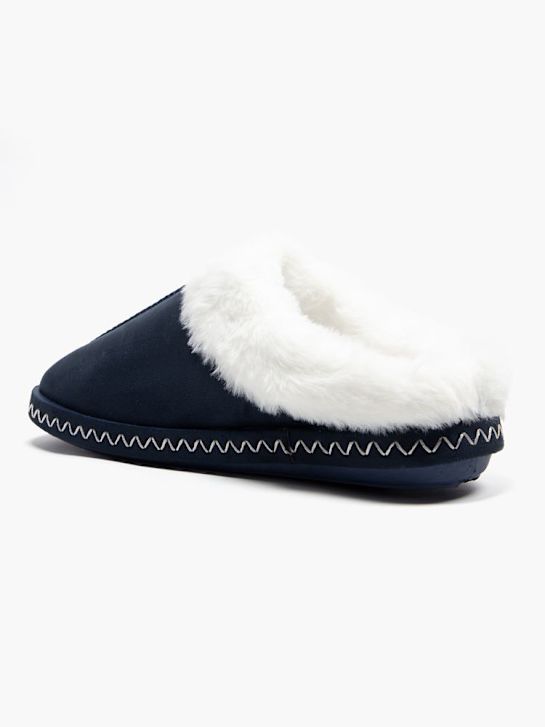 casa mia fechado atrás chinelo azul deichmann