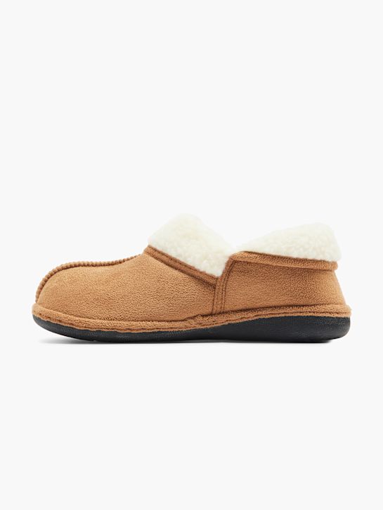 casa mia fechado atrás chinelo bege deichmann