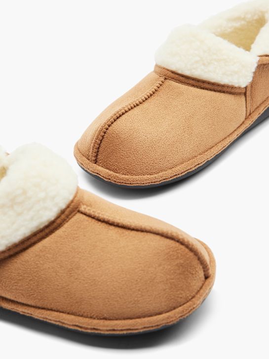 casa mia fechado atrás chinelo bege deichmann