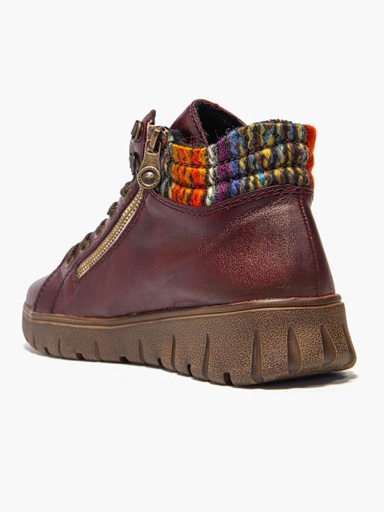 rieker lace-up bota de bordeaux deichmann