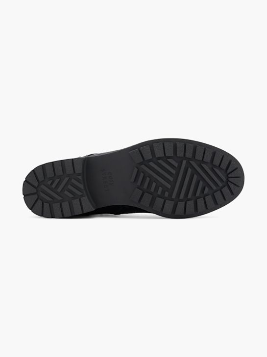 fácil de rua lace-up bota preta deichmann