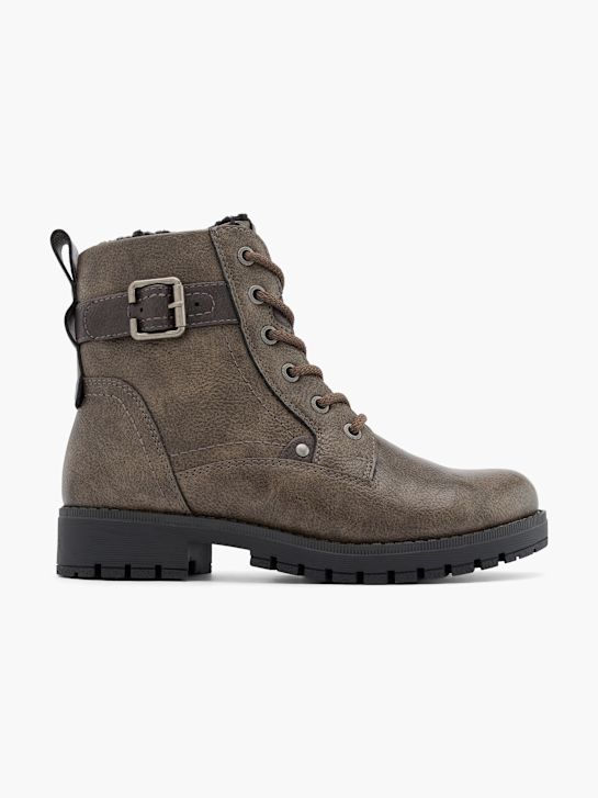 fácil de rua lace-up bota marrom deichmann