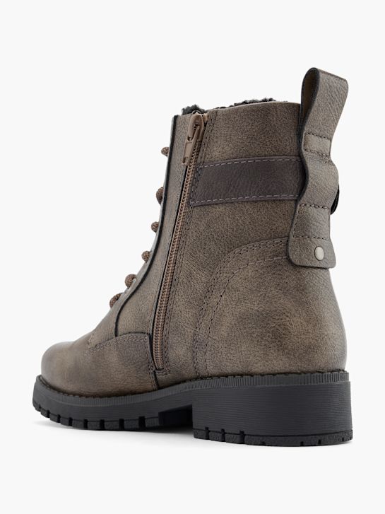 fácil de rua lace-up bota marrom deichmann