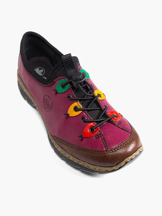 rieker baixa sapato cor-de-rosa deichmann
