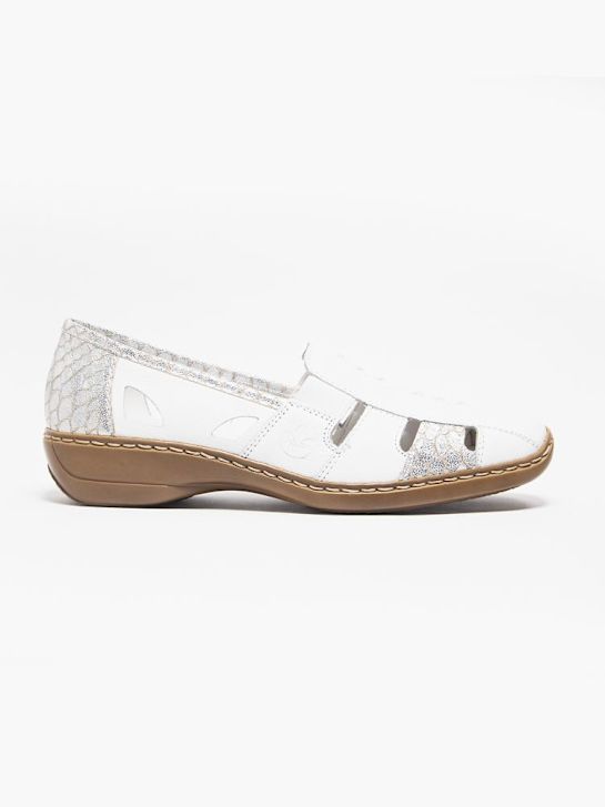 rieker baixa sapato offwhite deichmann