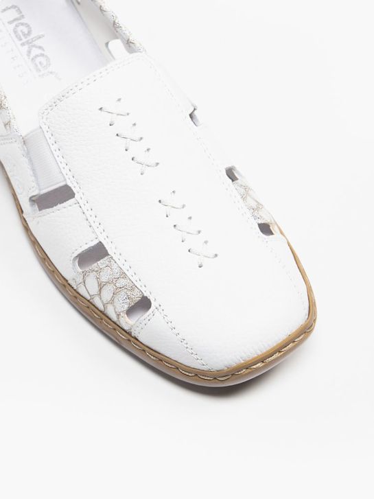 rieker baixa sapato offwhite deichmann
