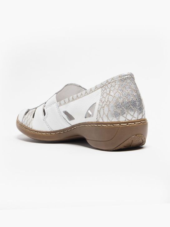 rieker baixa sapato offwhite deichmann