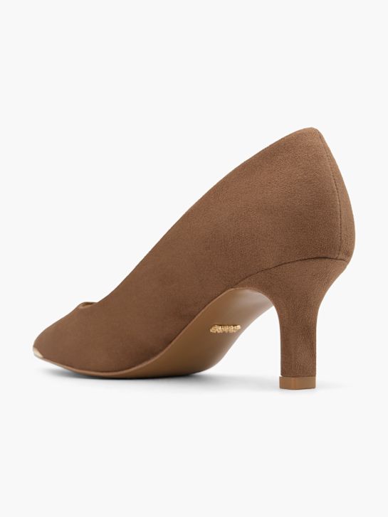 esprit de calcanhar marrom deichmann