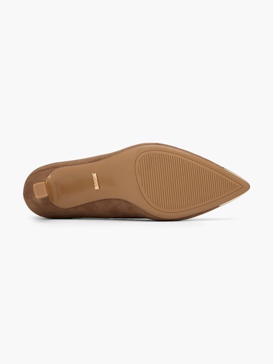 esprit de calcanhar marrom deichmann