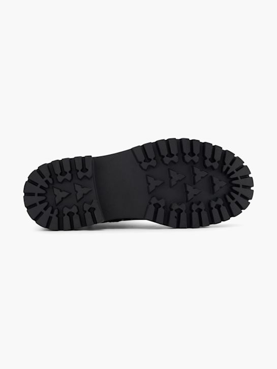 passarela biker boot preto deichmann